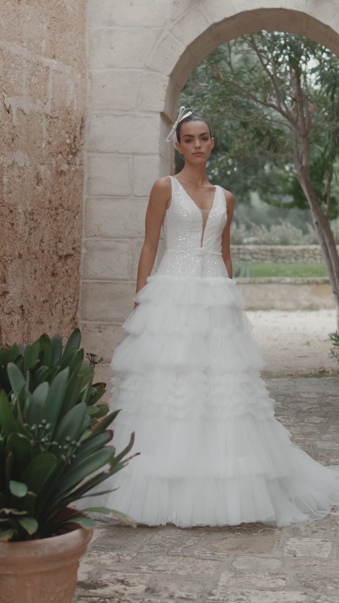 Wedding Gown A-line Ballgown MADIONI Teresa